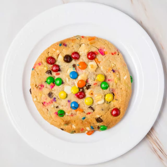 M&M Cookie.