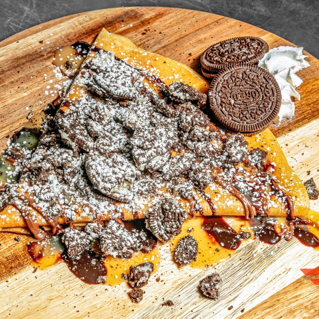 Oreo Nutella Crepe.