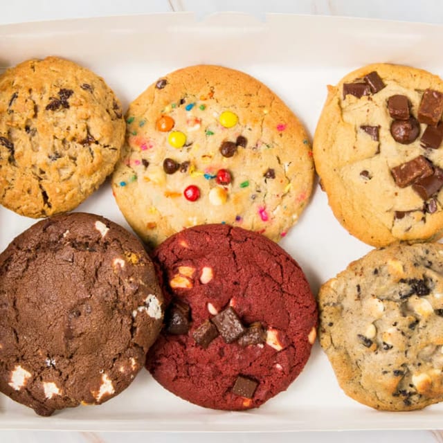 6 Cookies Best Sellers Box.