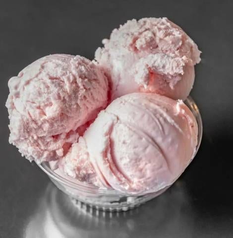 Strawberry Ice Cream.