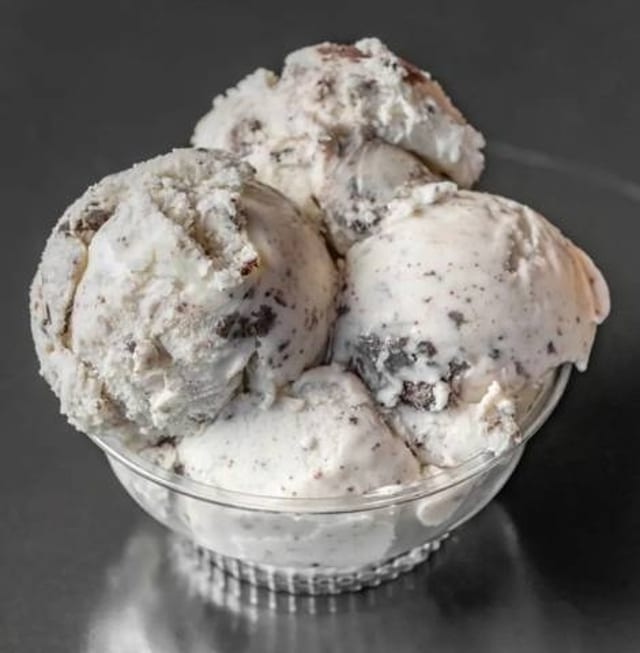 Cookies and Cream Ice Cream.